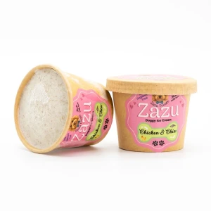 Zazu dog ice cream chicken and chia 3